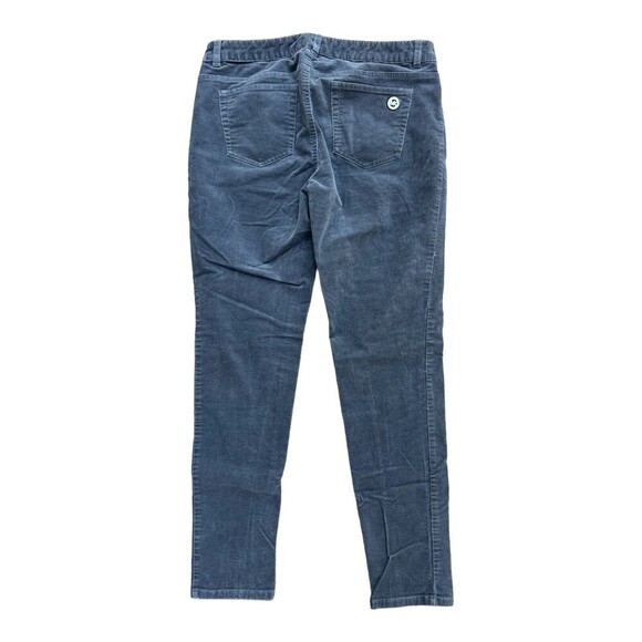 Michael Kors Pants Women's Size 6 Gray Mid Rise Skinny Corduroy - Picture 4 of 9
